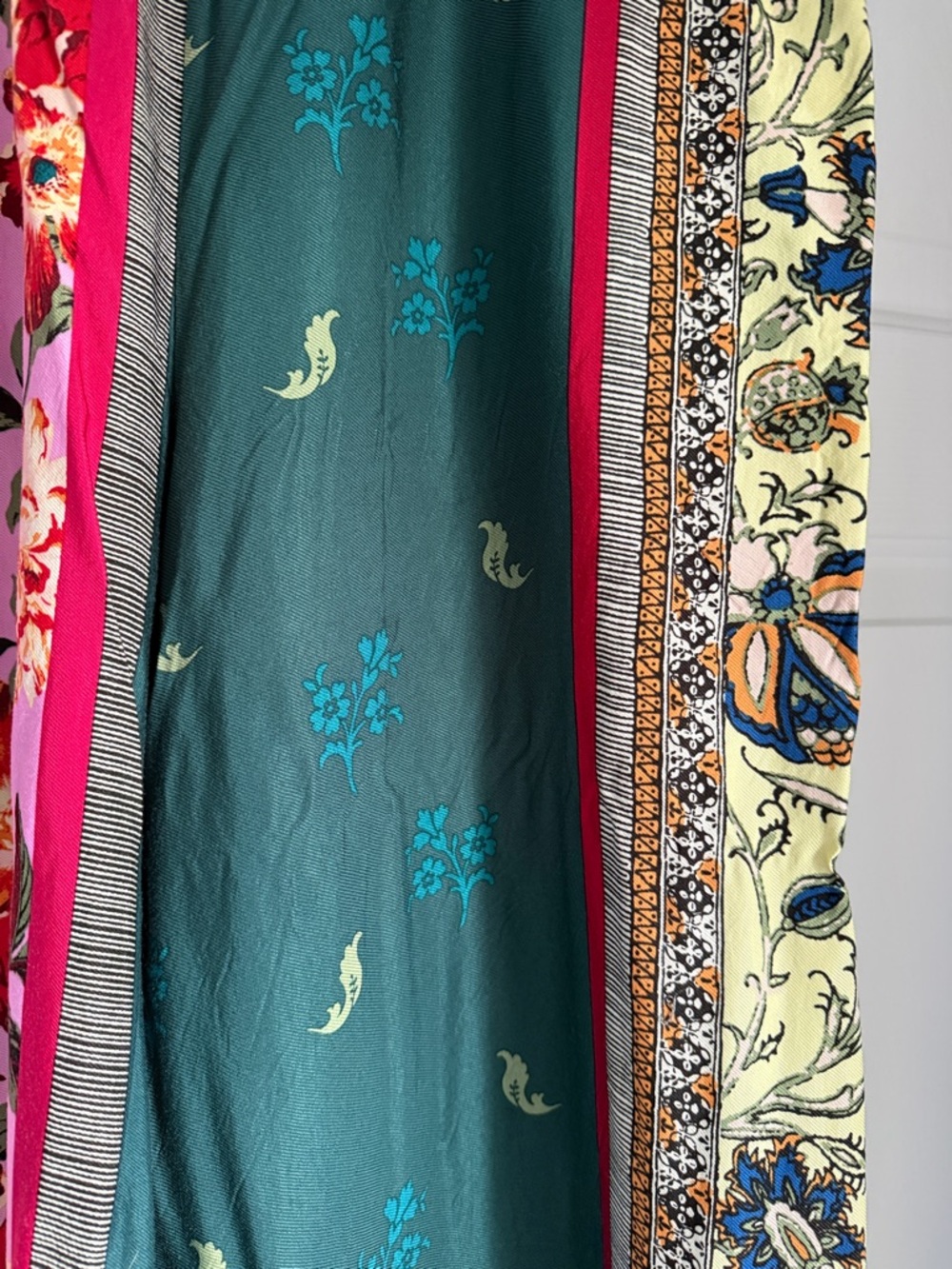 Anthropologie- The Summerset Pull-On Pants. Printed Silky Eddition - Picture 5 of 7